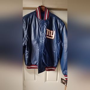 Giants leather jacket